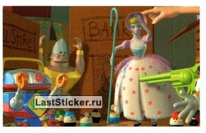 «История игрушек», Panini / «Наклей-ка», российское издание: наклейка №1