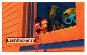 «История игрушек», Panini / «Наклей-ка», российское издание: наклейка №49