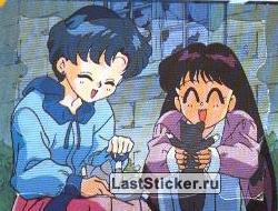 Sailor Moon, Diamond, 1998: наклейка №54