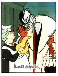 «101 далматинец», Panini, 1995: наклейка №49