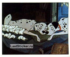 «101 далматинец», Panini, 1995: наклейка №54