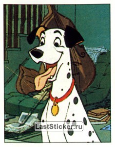 «101 далматинец», Panini, 1995: наклейка №6