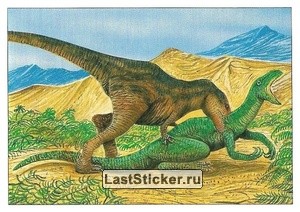 The World of Dinosaurs, Panini, 1997: наклейка №11