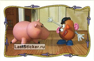 Toy Story, Panini / SkyBox, 1995: наклейка №1